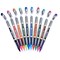 Uni-Ball EYE Fine UB-157 Rollerball Pen 0.7mm Tip Black/Blue/Red Blister Pack Plastic Free Packaging (Pack 3) -
