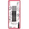 uni PIN Sketch Selection Pigment Ink Fine Line Pen 01mm 0.3mm Tip & 0.5mm Tip Blister Plastic Free Packaging (Pack 3) -