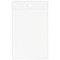 Durable Protective Label Pocket With Hanging Hole, A7, Clear, Pack of 100