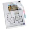 Durable A4 Cut Flush 3 Part Index Divider Document Folders, Pack of 5