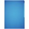Durable A4 Cut Flush Document Wallet Folders, Blue, Pack of 100