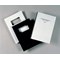 GBC Binding Covers with Window, 250gsm, Black, A4, Leathergrain, Pack of 25 Pairs