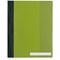 Durable A4+ Clear View Folder with Labelling Window, Green, Pack of 25