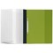 Durable A4+ Clear View Folder with Labelling Window, Green, Pack of 25
