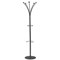 5 Star Hat and Coat Stand, Tubular Steel, Umbrella Holder, 5 Pegs, 3 Hooks, Black 5 Star Hat and Coat Stand, Tubular Steel, Umbrella Holder, 5 Pegs, 3 Hooks, Black