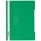 Durable A4 Clear View Folder, Green, Pack of 50