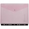 Snopake Reborn A4 Polyfile Ring Binder Wallet, 180 Micron, Side Opening, Assorted, Pack of 5