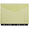 Snopake Reborn A4 Polyfile Ring Binder Wallet, 180 Micron, Side Opening, Assorted, Pack of 5