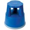 5 Star Mobile Step Stool, Plastic, Blue