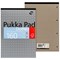 Pukka Pads Metallic Refill Pad, A4, 5mm Dotted Grid, 160 Pages, Green, Pack of 3