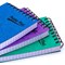 Pukka Pad Pressboard Wirebound Major Pad, 202 x 127mm, Feint Ruled, 300 Pages, Assorted Pack of 10