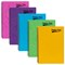 Pukka Pad Brights Pressboard Wirebound Pad, A4, Feint Ruled, 120 Pages, Assorted, Pack of 10