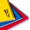 Pukka Pad Pressboard Top Wirebound Pad, A4, Feint Ruled, 120 Pages, Assorted, Pack of 10