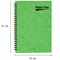 Pukka Pad Brights Pressboard Wirebound Pad, A5, Feint Ruled, 120 Pages, Assorted, Pack of 10