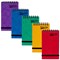 Pukka Pad Pressboard Wirebound Minor Pad, A7, Feint Ruled, 120 Pages, Assorted, Pack of 20