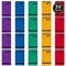 Pukka Pad Pressboard Wirebound Minor Pad, A7, Feint Ruled, 120 Pages, Assorted, Pack of 20