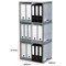 Fellowes Bankers Box System Archive Stax File Store Units / Stackable / Pack of 5