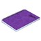 Pukka Pad Pressboard Side Wirebound Pad, A6, Feint Ruled, 120 Pages, Assorted, Pack of 10