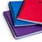 Pukka Pad Pressboard Side Wirebound Pad, A6, Feint Ruled, 120 Pages, Assorted, Pack of 10