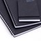 Pukka Pad Pressboard Wirebound Pad, A4, Feint Ruled, 120 Pages, Black, Pack of 10