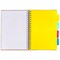Pukka Planet Cork Project Book, B5, Ruled, 200 Recycled Pages, Multicoloured