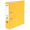 Rexel Karnival A4 Lever Arch Files / Board / Slotted Covers / 70mm Spine / Yellow / Pack of 10