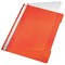 Leitz A4 Standard Data Files, Orange, Pack of 25