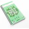 Silvine Recycled Wirebound Things To-Do Book 280 x 150mm 120 Sheets 100% Recycled Paper Green (Pack 5) -