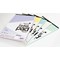 Silvine SEN Refill Pad, A4, Ruled With Margin, Tinted Coloured Papers, 100 Pages, Assorted, Pack of 5