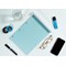 Silvine SEN Refill Pad, A4, Ruled With Margin, Tinted Coloured Papers, 100 Pages, Blue, Pack of 5