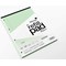 Silvine SEN Refill Pad, A4, Ruled With Margin, Tinted Coloured Papers, 100 Pages, Green, Pack of 6