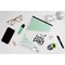 Silvine SEN Refill Pad, A4, Ruled With Margin, Tinted Coloured Papers, 100 Pages, Green, Pack of 6