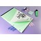 Silvine SEN Refill Pad, A4, Ruled With Margin, Tinted Coloured Papers, 100 Pages, Green, Pack of 6