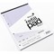 Silvine SEN Refill Pad, A4, Ruled With Margin, Tinted Coloured Papers, 100 Pages, Lilac, Pack of 6