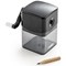 Dahle 144 Manual Desktop Pencil Sharpener 8mm Black, Clear -
