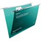 Rexel Crystalfile Classic Manilla Suspension Files, V Base, Foolscap, Green, Pack of 50