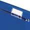 Rexel Crystalfile Classic Manilla Suspension Files, Square Base, Foolscap, Blue, Pack of 50