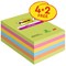 Post-it Super Sticky Large Notes Lined 101x152mm Assorted Colours Promo Pack 90 Sheets per Pad (Pack 4 + 2 Free) - 7100263461
