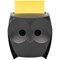 Post-it Z-Notes Dispenser Owl Black + 2 Packs Post-it Super Sticky Z-Notes 45 Sheets per Pad - 7100322315