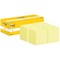 Post-it Notes 76x76mm Canary Yellow Promo Pack 100 Sheets per Pad (Pack 18 + 6 Free) - 7100319213