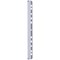 Durable A4 Sheet Binding for Ring Binders Spine Bar, 6mm, Clear, Pack of 50