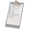 Steel Enamelled Clipboard, Foolscap, Grey