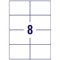 Avery Multipurpose Labels 105 x 74 mm White (Pack 800 Labels) - 3427