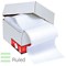 5 Star Computer Listing Paper, 1 Part, 11 inch x 368mm, White & Green, Ruled, Box (2000 Sheets)