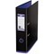 Elba MyColour A4 Lever Arch File, Plastic, 80mm Spine, Black & Purple