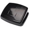 2Work Swing Bin Lid 30 Litre Plastic Black