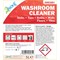 2Work Concentrated Odourless Washroom Cleaner, 5 Litres