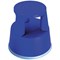 2Work Plastic Step Stool with Non-Slip Rubber Base 430mm Blue 2W05000