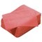2Work Economy Cloth, 420x350mm, Red, Pack of 50