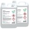 2Work Alcohol Hand Sanitiser, 5 Litres, Pack of 2